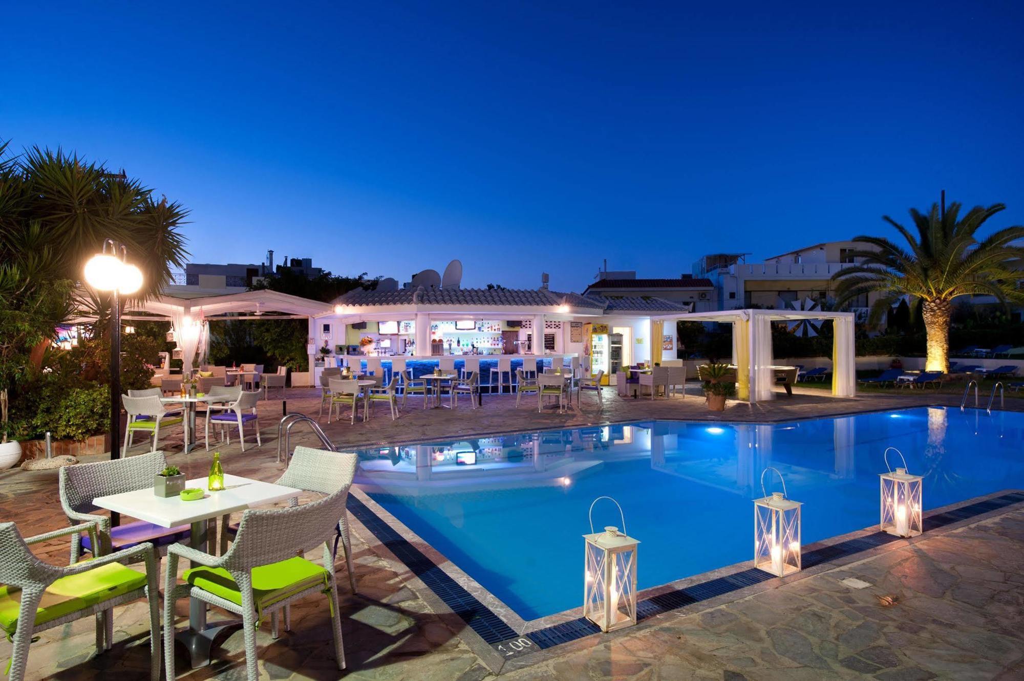 Kristalli Hotel Apartments Malia Extérieur photo